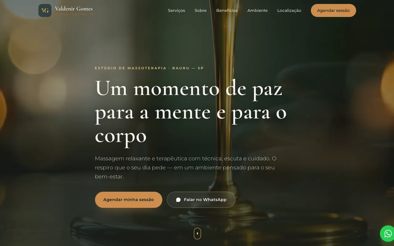 Site do Valdenir · massoterapia